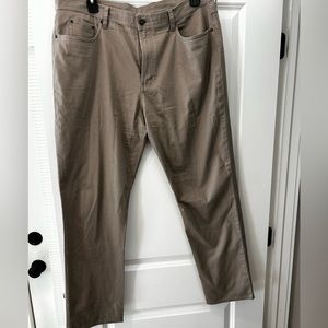 Gen Teal Canvas Khaki Pants size 40x32